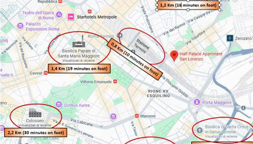 Half Palace, relaxing apartment in Rome San Lorenzo - Foto 5