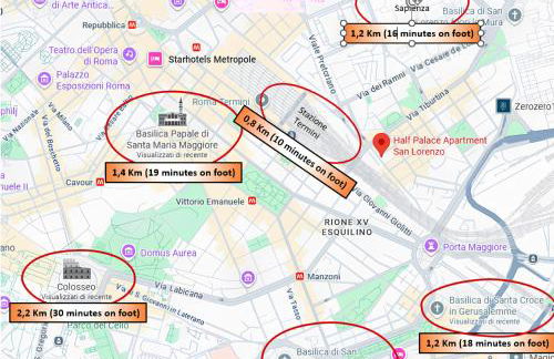 Half Palace, relaxing apartment in Rome San Lorenzo - Foto 5