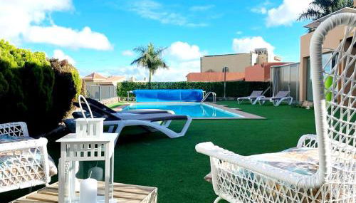 Villa Lía by SunHousesCanarias - Foto 5, Garden, sunbed, Garden view