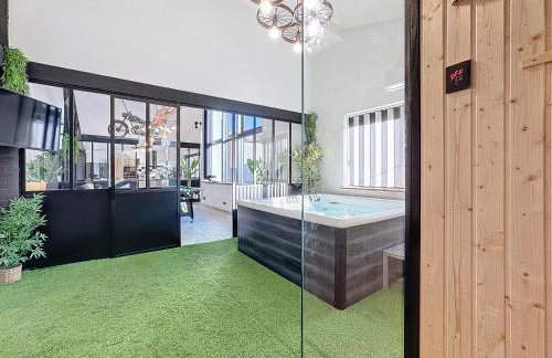 LOFT SPA SAUNA 10 personnes Centre ville - Foto 24