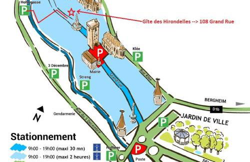 Gite Les Hirondelles 6 pers Ribeauvillé - Foto 28