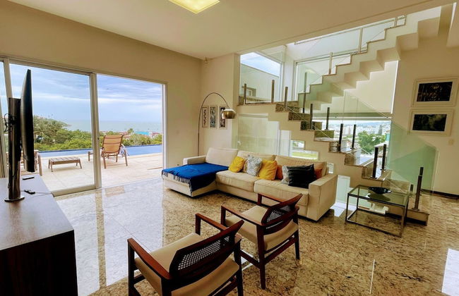 Villa Azul Mar: Sofisticação e Refúgio na Enseada - Foto 17