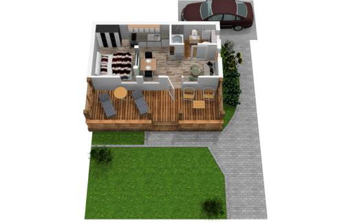 Bungalow Hühnergott beim Boddenstrand - Foto 24