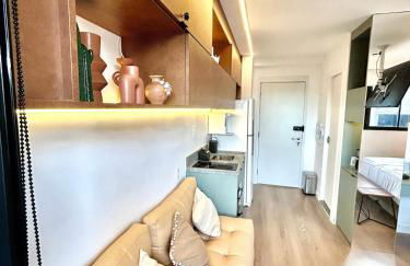 Moema URBAN Heaven - Piscina - Prox Metro - Prox Sh Ibirapuera - Cama Queen - Internet 500mbps - Ar cond - Cozinha completa - Academia - Churrasqueira - Foto 5