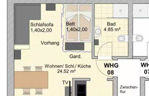 Gemütlich 7, Netflix und Kaffee frei, Parken vor der Tür - Foto 7