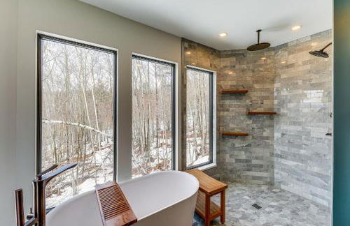 Mountain-View Home in Stoneham with Hot Yoga Studio! - Foto 17