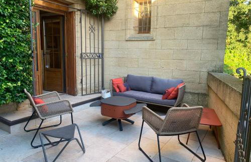 Maison uzès piscine plein sud avec superbe vue - Foto 12