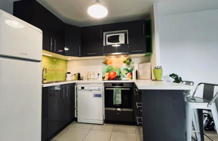 Terrace Apartment with Free Parking, Metro Malakoff, Near Paris - Foto 17