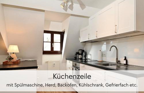 STORCHENNEST - Scandi Style - in der historischen Hinterburg Schlitz - mit Aufzug, Parkplatz & Garten - nahe Fulda und Bad Hersfeld - Foto 12