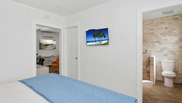 Spacious 1 Bedroom APT at the beach - Foto 2, Habitación