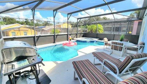 Orlando villa private pool/hot tub close to Disney - Foto 4