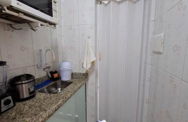 Studio Frente ao Mar Gonzaga - Foto 27