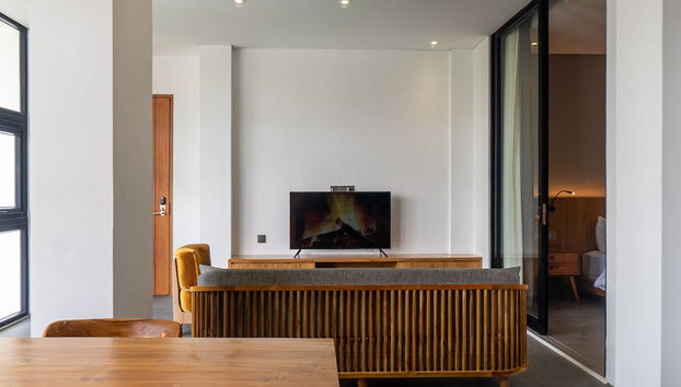 Sala de estar do lobby