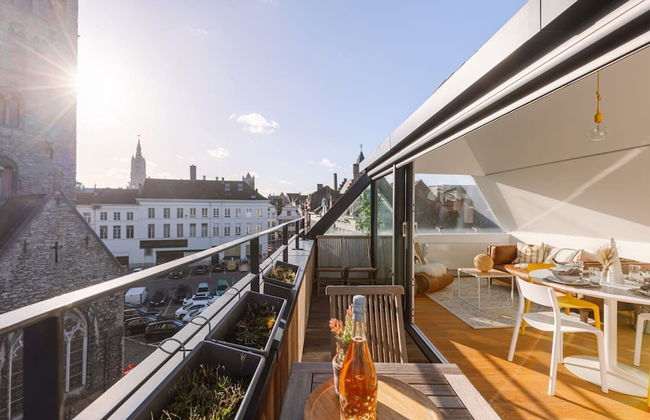 Bright Apartment Overlooking the 3 Towers of Ghent - Foto 26
