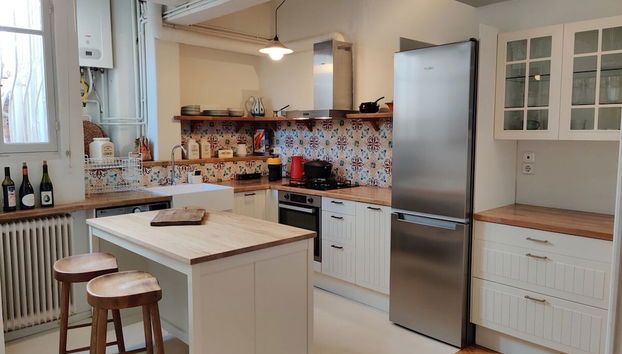 Stylish 1BR Apt With Retro Kitchen View Balcony - Foto 3, Habitación