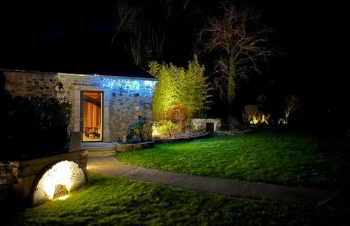 Lodge ou Gîte de caractére avec jaccuzi spa piscine - Foto 72