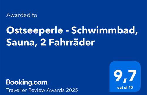 Ostseeperle - Pool, Sauna, 2 Bikes - Foto 2