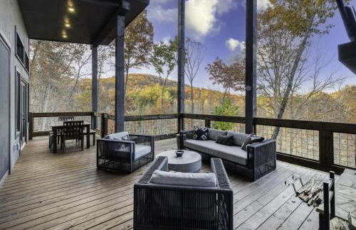 Modern Rustic Cabin with Sprawling Views and Hot Tub - Foto 26