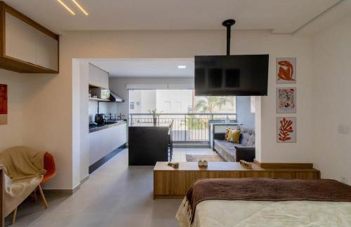 Horizon Studio 05113 , Piscina, vaga, 7km from GRU Airport - Foto 9