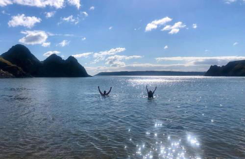 Stunning beach view apartment in Langland - Foto 7