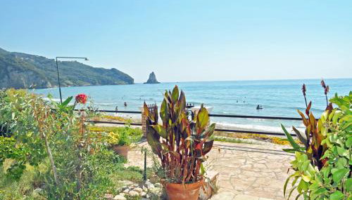 Beach House Yannis 3 in Agios Gordios Beach on Corfu - Foto 5, Garden