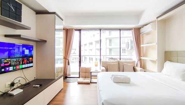 Simply And Comfy Studio Room Apartment Beverly Dago - Foto 4, Habitación