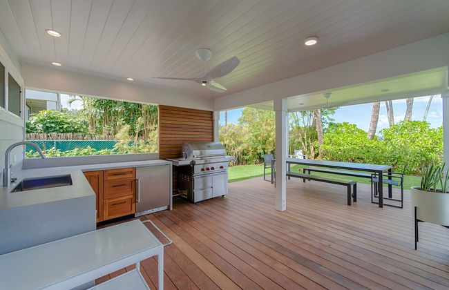 Hanalei Beachfront 3 Bedroom Home by RedAwning - Foto 29