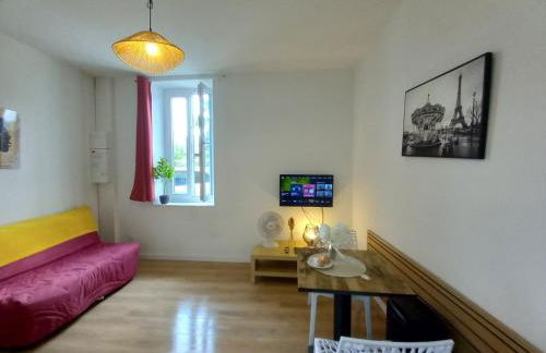 Appart 2 lits tv Wifi Parking Jardin - Foto 3