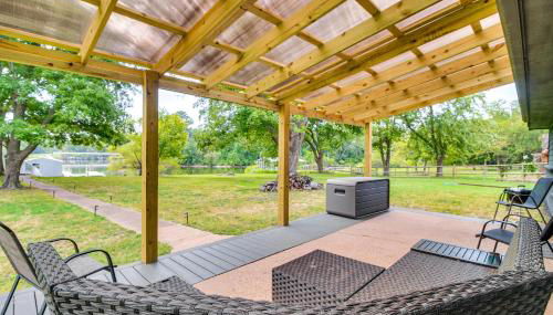 On-Site Lake Access Pet-Friendly Vinita Home - Foto 2