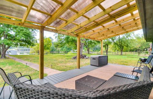 On-Site Lake Access Pet-Friendly Vinita Home - Foto 2