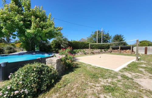Maison Bord de Plage avec Piscine, Sauna, Bains à Remous, Volley - Photo 2