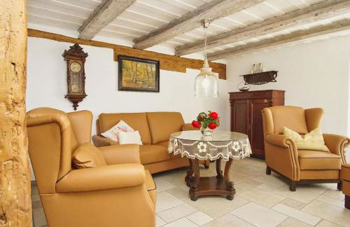 strandnahe Idylle am Meer, private Badestelle mit Strandkorb - Gutshof Ostseeblick FeWo Nr 04 - Photo 8