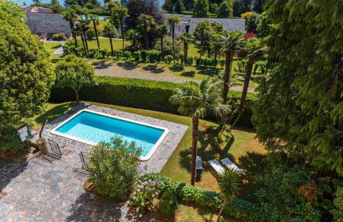 Villa Santa Chiara Lesa - appartamento vista lago con piscina - Foto 42