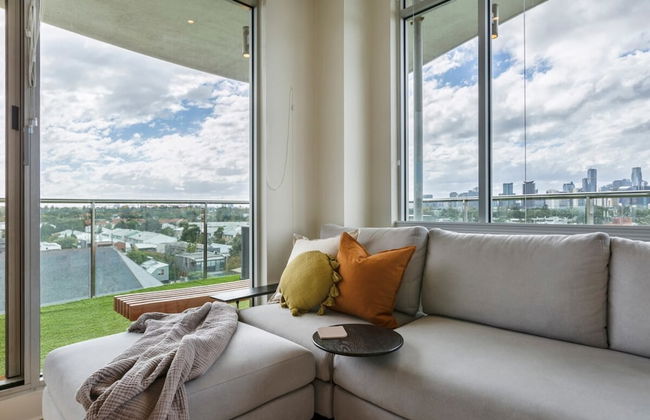 Stunning View 2-bed in Port Melbourne w/ Parking - Foto 16