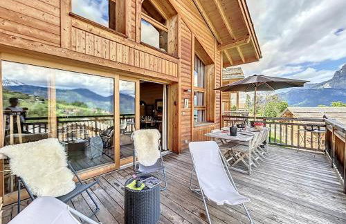 Demi-chalet de luxe avec piscine et vue Mont Blanc - FR-1-560-71 - Photo 7