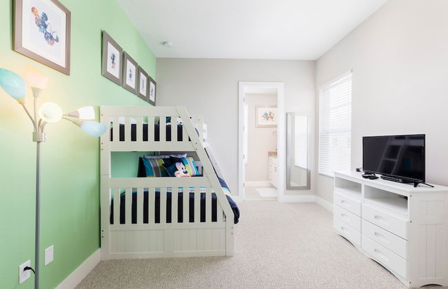 4 BR 4 BA Villa 5min Disneyworld 1804ft BBQ - Foto 14