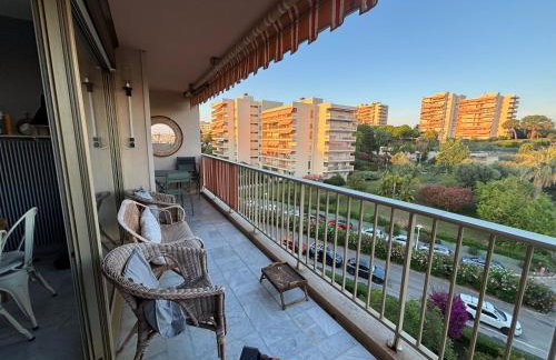 Appartement Juan-Les-Pins, 4 pieces, 80m2, Residence Luxe Piscine Tennis - Foto 14