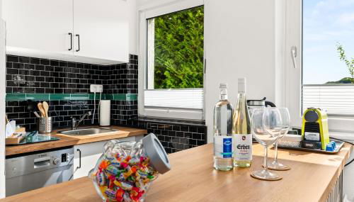 MOLA Apartments-Stylisches Apartment in Wetter-im Ruhrgebiet-für 3 Gäste-WLAN - Photo 4, stove