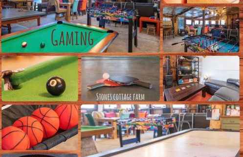 Stones Cottage Farm, nr Haworth, family friendly, work friendly, gaming barn, hot tub, free wifi, free parking, EV point - Foto 12