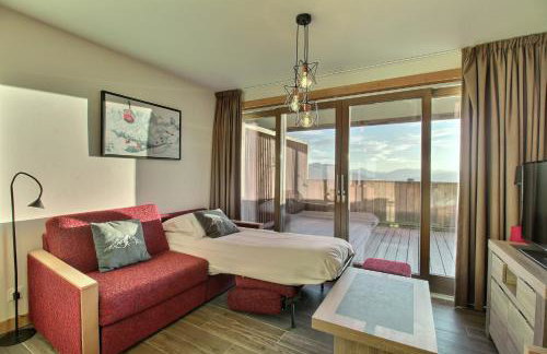 ARC 1600, LE RIDGE, Appartement 06 personnes Vue Montagne - ski aux pieds - Sauna, Hammam, Piscine - Foto 15