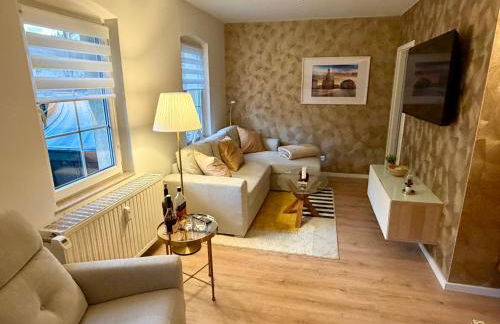 Ferienwohnung Kathy - Moderne, stilvolle Ferienwohnung mit Balkon, Sauna und kostenlosem Parkplatz im schönen Elbsandsteingebirge - Foto 16