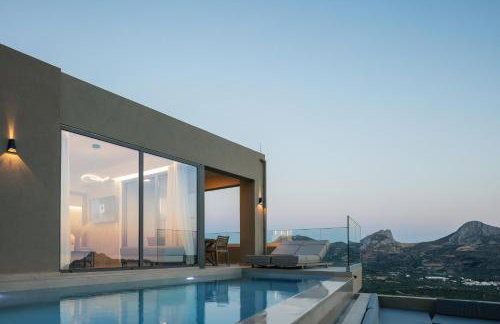 Epsilon Villa, Private Swimming Pool Garden, Panoramic Sunset - Foto 6