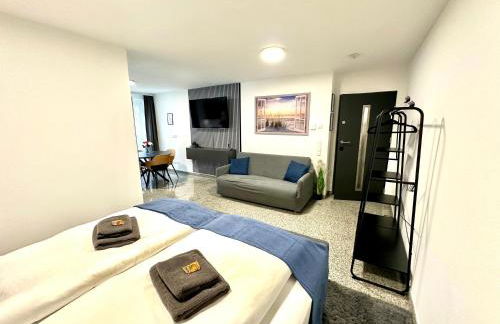 Luxx Home Apartments Ulm - nähe Universität-Kliniken-Parken-Küche-WLAN - Foto 20