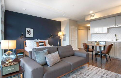 SoMa Studio w Gym Rooftop Lounge nr Tech HQs SFO-94 - Foto 1