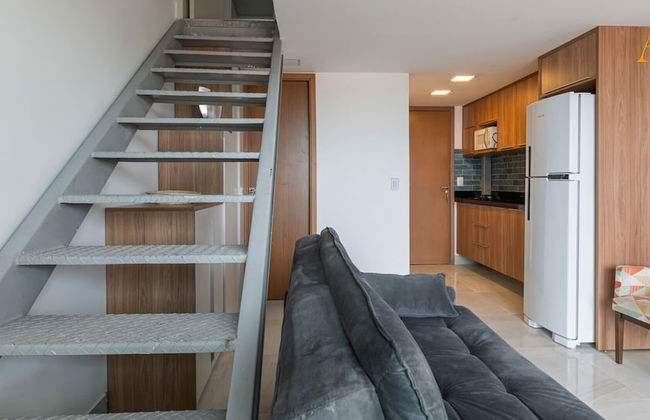 Flat moderno Praia de Serrambi BFS312 - Foto 8