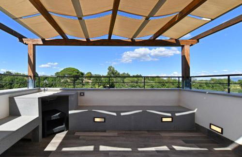 Epic Rooftop Terrace overlooking Civita valley - Foto 1