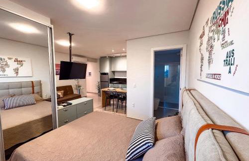 Flat Completo c/ Piscina e Garagem - Foto 11