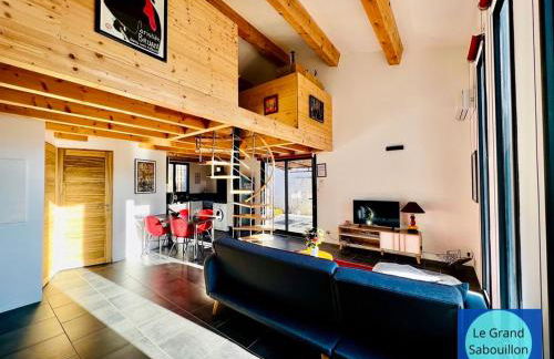 LOGIS DES ROCHES - 2 VILLAS VUE EXCEPTIONNELLE - Le Petit Chevalet, Le Grand Sabouillon - Foto 43