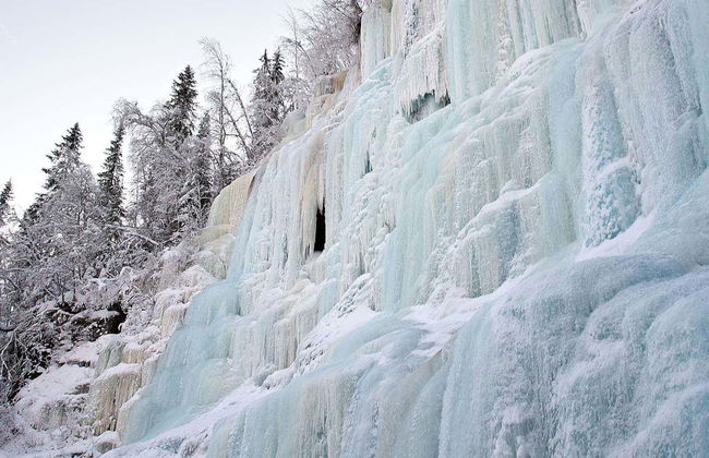 Arrampicata sul ghiaccio al canyon di Korouoma - Foto 6