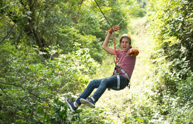 Circuito de tirolinas y rápel en la cascada Cola de Caballo - Foto 2